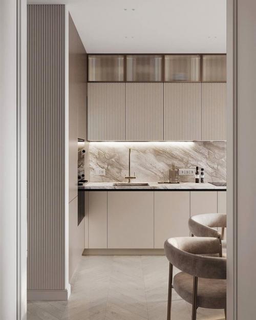 Не реализованный проект кухни гостиной. 04