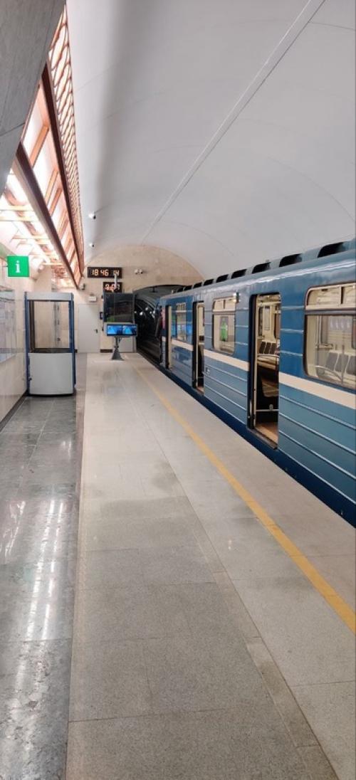 Знаменитая станция Горный Институт. 03