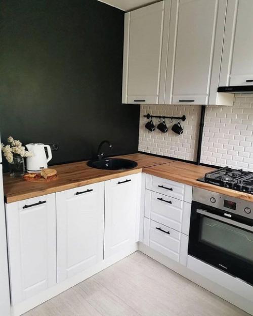 Ремонт кухни до и после. 02