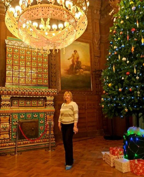 Экскурсия.  Последние дни декабря 2024 г. дворец великого князя Владимира (сына Александра Il) - величественное здание на дворцовой набережной. 08