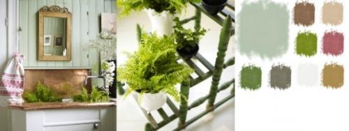 Зеленый. 9. Удачных сочетаний в интерьере. 08