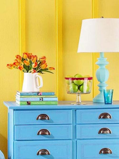 Актуальность жёлтого цвета в интерьере: как и с чем его сочетать. 04