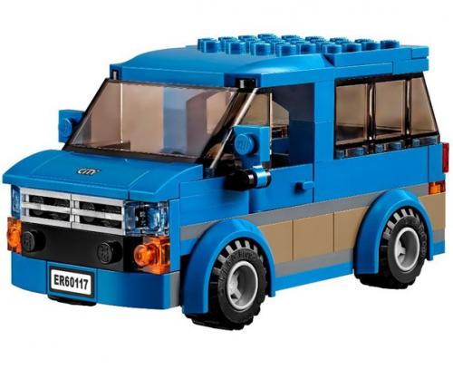 Набор дня?  Фургон и дом на колёсах / Lego 60117. 01