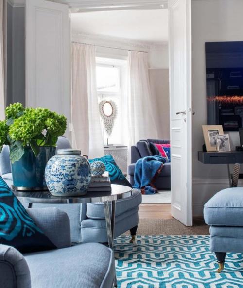 Стильная квартира. Находящаяся в Швеции. 02