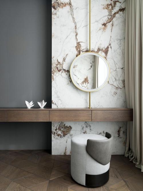 Реализованный интерьер квартиры, площадью 80 кв. 03