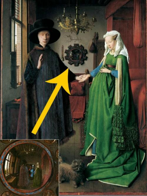 Перед вами один из самых обсуждаемых шедевров в истории мировой живописи - Портрет Четы Арнольфини. 01