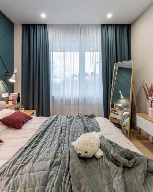 Стильная квартира. В светлых и ярких цветах. 06