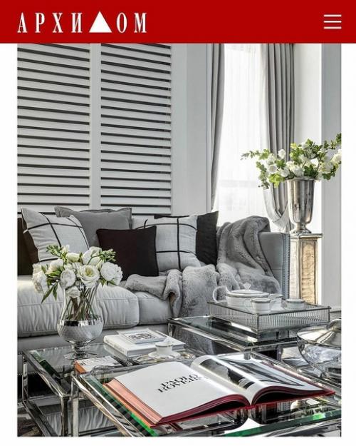 Сияющий интерьер в классическом стиле от дизайнера милы стручковой. 02