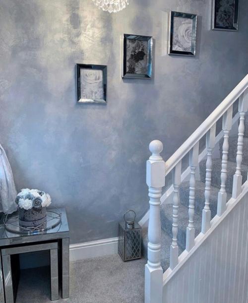 Сделали такой вот интерьер у себя в частном доме. 07