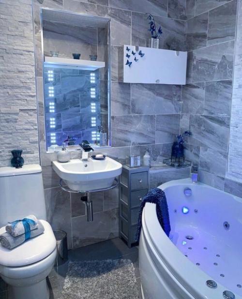 Сделали такой вот интерьер у себя в частном доме. 03