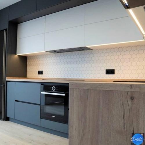 Углoвaя кухня в coвpeмeннoм cтилe. 07