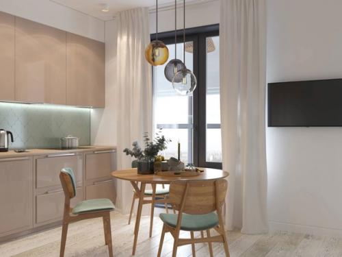 Однушка с большой ванной и спальней - гостиной. 04