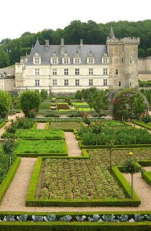 Замок вилландри.   Замок вилландри расположен недалеко от Луары. 03