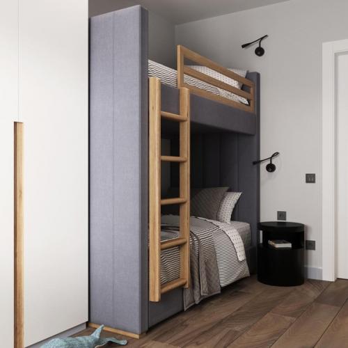 Дизайн 3-комнатной квартиры для семьи из 4 человек (супруги и 2 детей - мальчиков) в исполнении Жанны Филатовой, нашей ученицы. 04