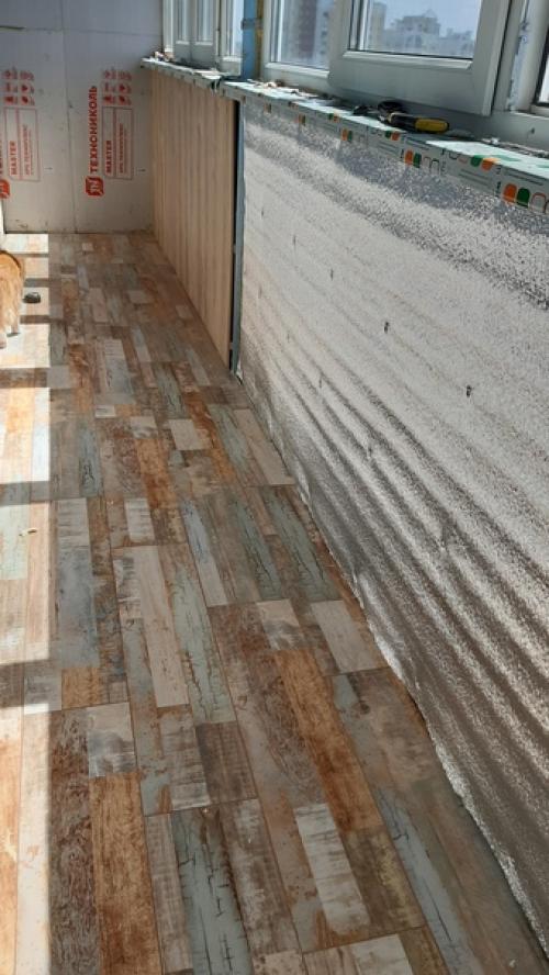 Преображение балкона.  От и до. 02