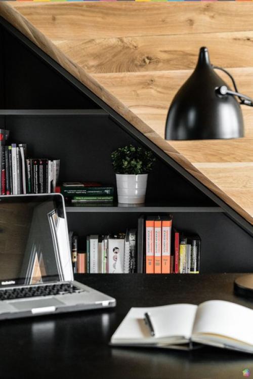 Мансардная квартира молодого юриста в Польше. 04