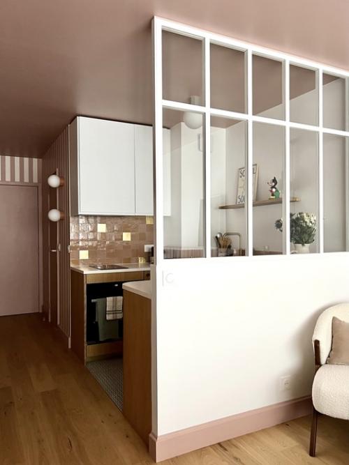 Интерьер квартиры - студии 26 кв. 03