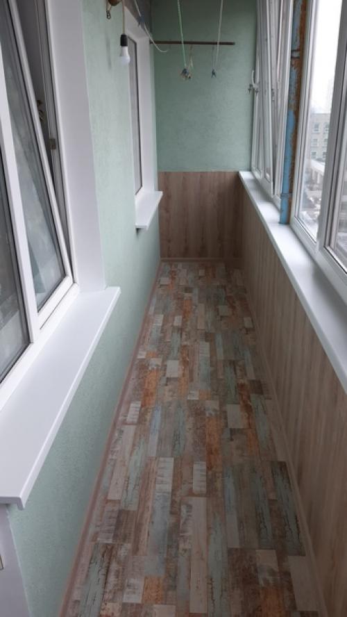 Преображение балкона.  От и до. 04