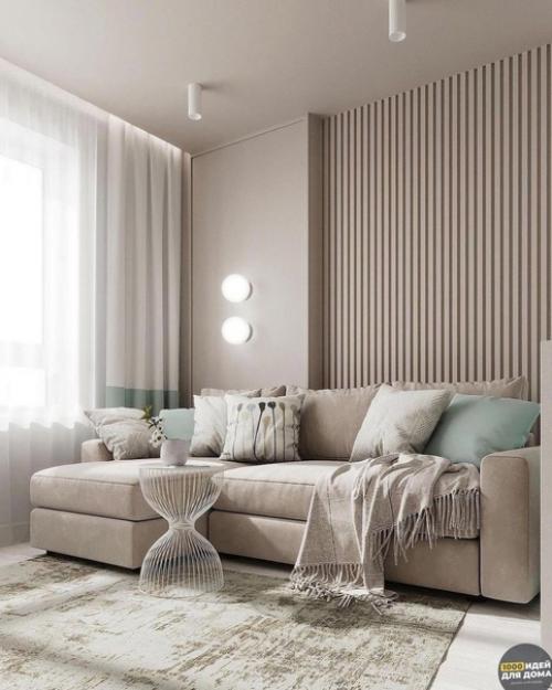 Интерьер кухни - гостиной. 04