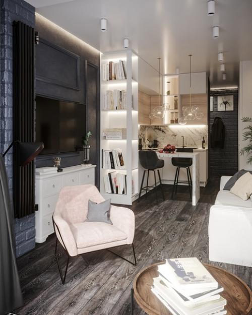 Студия 24, 66 м 2 ЖК выше. 02