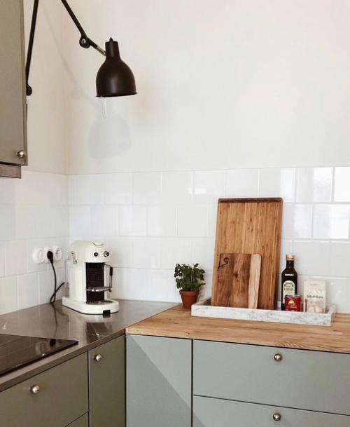 Интерьер кухни в скандинавском стиле. 02