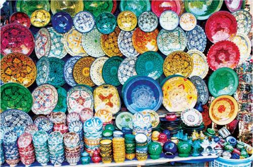 На северо-западе марокко, на склонах рифовых гор расположился небольшой городок шефшауэн. 01