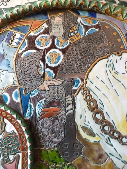 На этих фотографиях представлены элементы самого известного убранства дома бажанова. 05