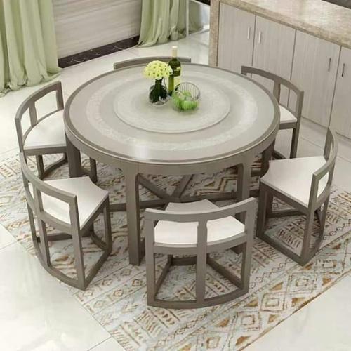 Как компактно!  Такой комплект в небольшую кухню или говстиную просто идеальное решение! 05