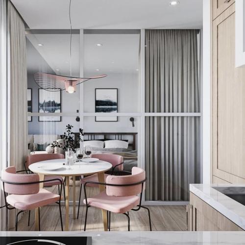 Дизайн - проект однокомнатной квартиры в питере (36, 6 кв. 02