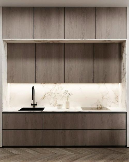 Потрясающий интерьер кухни - гостиной общей площадью 135 кв. 09