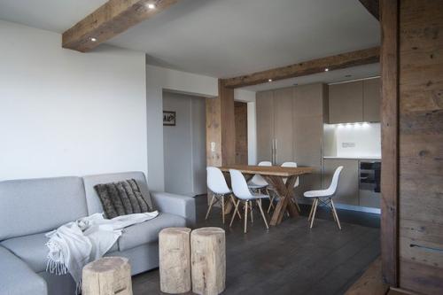 Квартира в стиле альпийского шале во Франции! 04