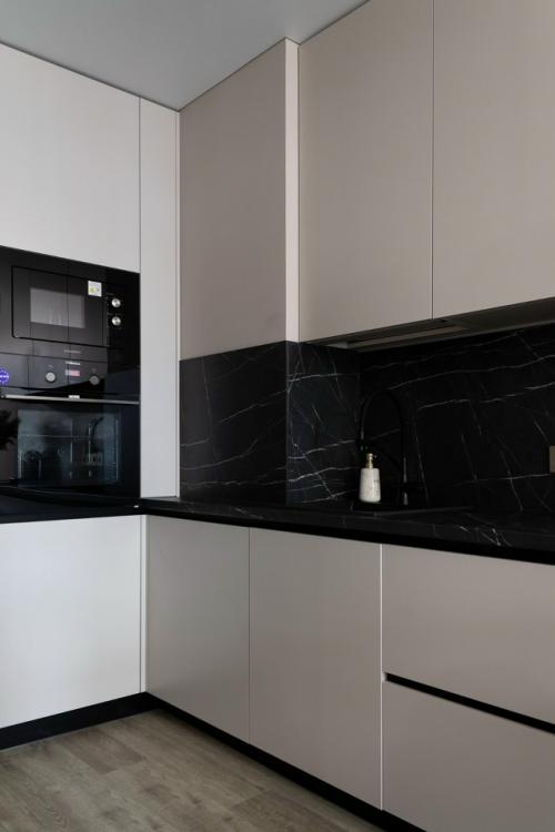 Интерьер 1-комнатной квартиры 39 м 2 в ЖК Минск мир в столице Беларуси. 02