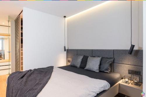 Все оттенки серого квартиры в Праге. 08