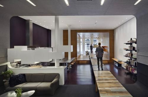 White Street Loft - трехуровневые апартаменты от Workac. 04