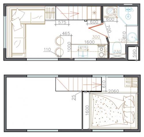 Визуализация интерьера в проекте Мобильный дом. 08