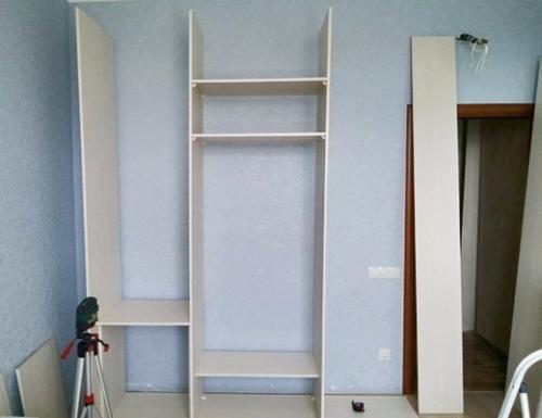 Как своими руками сделать шкаф купе? 07