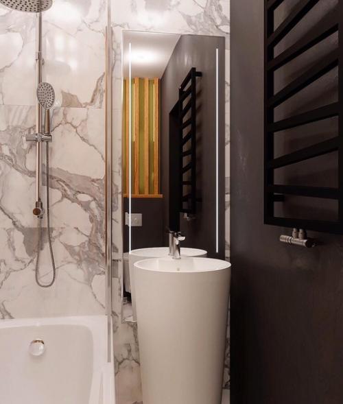 Дизайн однокомнатной квартиры в г. Томск. 02