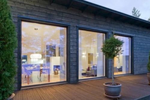 Финская хижина в лесу для избавления от стресса. 01