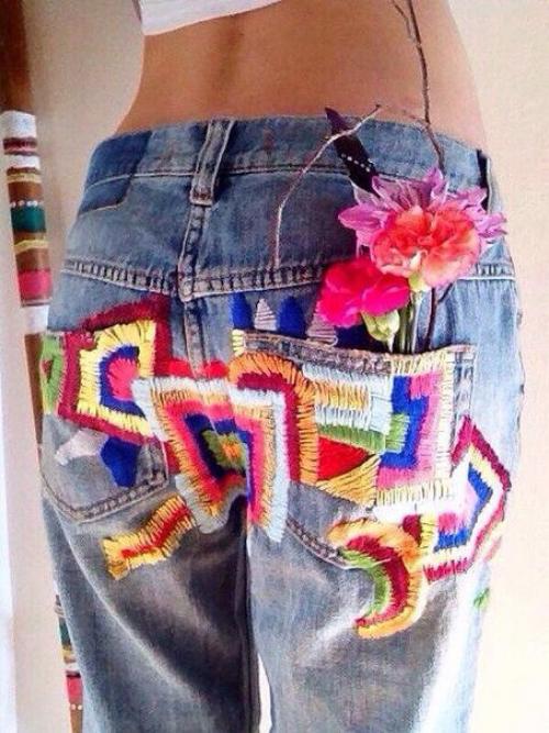 Заплатки на джинсах? 05