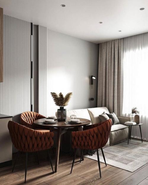 Правильный подбор оттенков, при оформлении помещения, помогает создать желаемую атмосферу уюта и тепла. 02