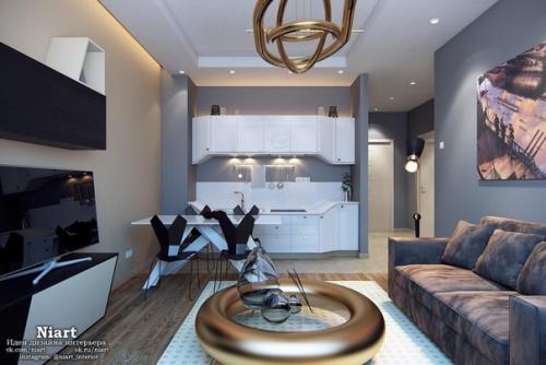 Дизайн квартиры 49 кв. 01