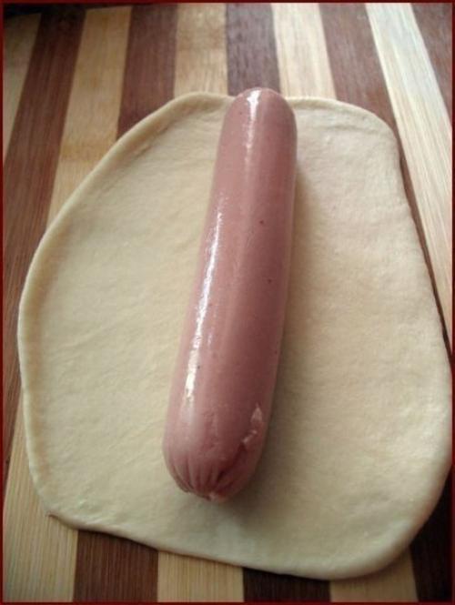 Булочки Гусенички.  Ингредиенты: 02