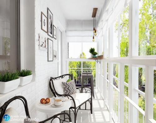 Проект кухни с балкончиком. 03