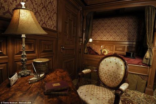 Интерьер кают первого класса на Титанике, 1912 год. 01 Интерьер кают первого класса на Титанике, 1912 год. 01