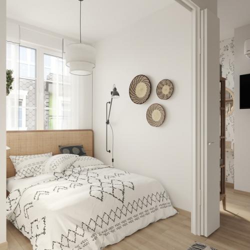 Проект маленькой 1-комнатной квартиры 30 кв. 08