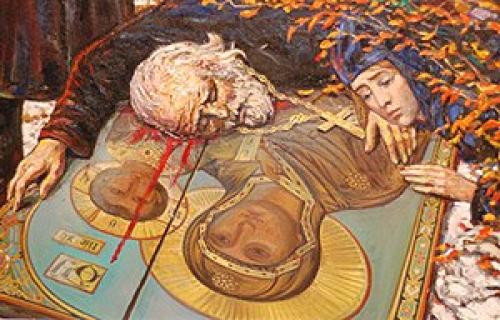 Памяти великого русского художника Ильи Сергеевича глазунова. 07