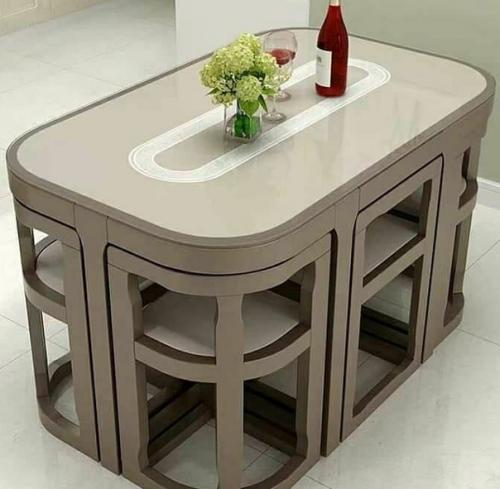 Как компактно!  Такой комплект в небольшую кухню или говстиную просто идеальное решение! 04