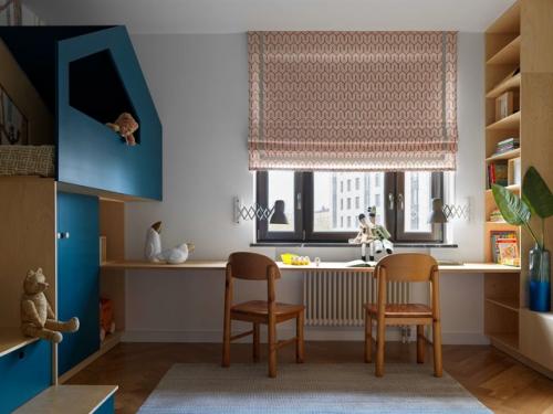 Невероятно уютный интерьер пятикомнатной квартиры 134 м для семьи с детьми. 06