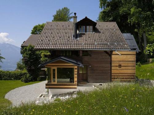 Резиденция в швейцарских Альпах от Lacroix Chessex. 08