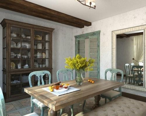 Коттедж в стиле Прованс. 05